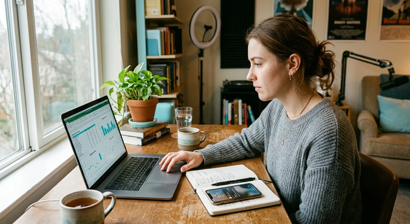 Creator working through creator sponsorship rates