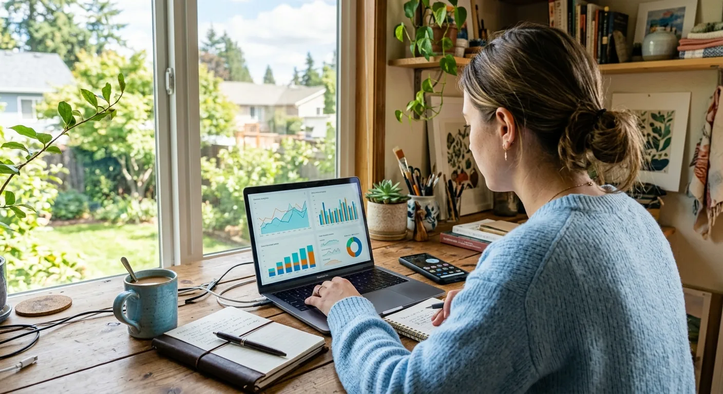 Creator working through content trends