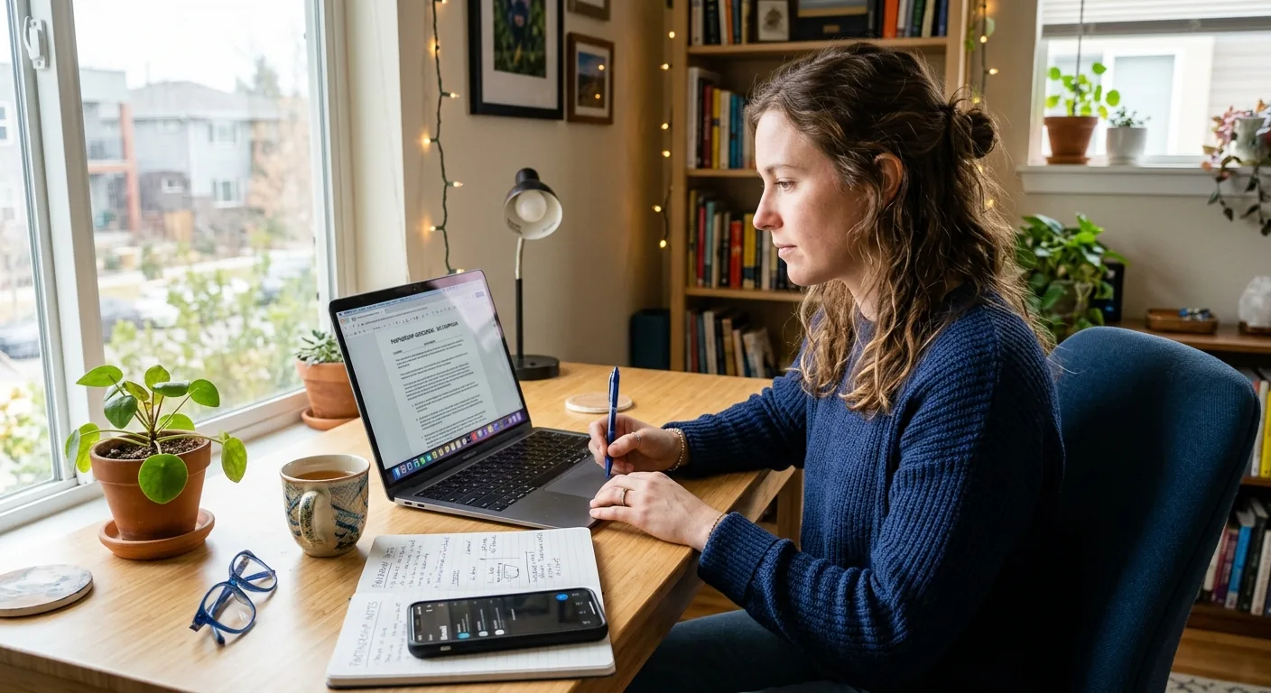 Creator working through creator brand deals
