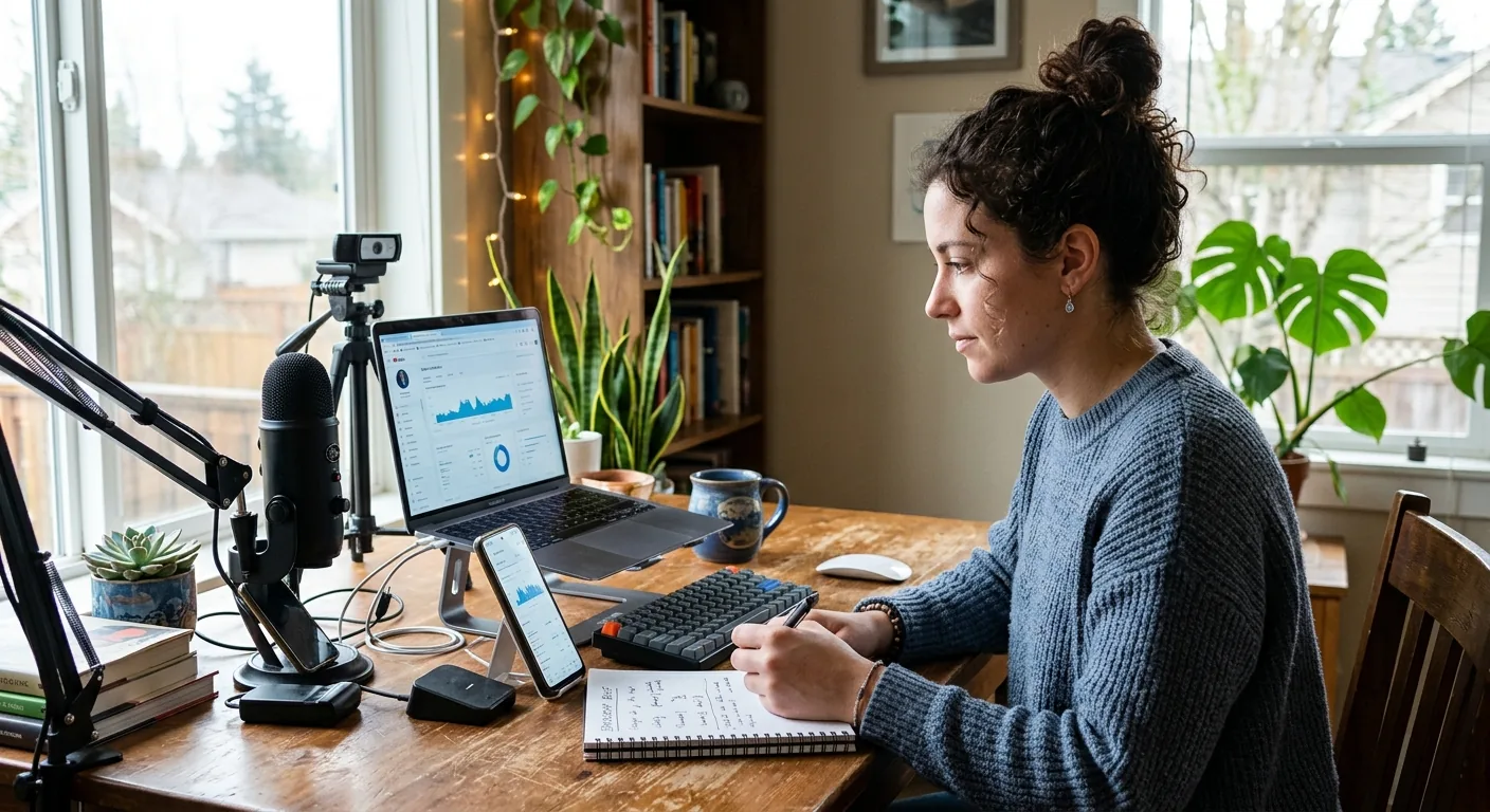 Creator working through creator sponsorship rates