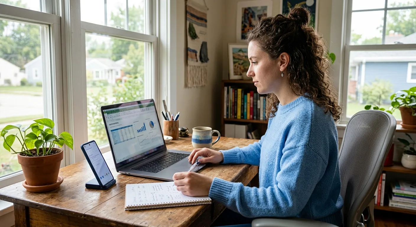 Creator working through creator brand deals