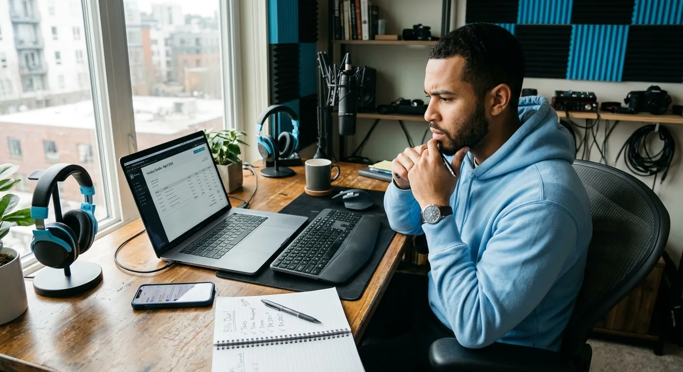 Creator working through creator deal negotiation