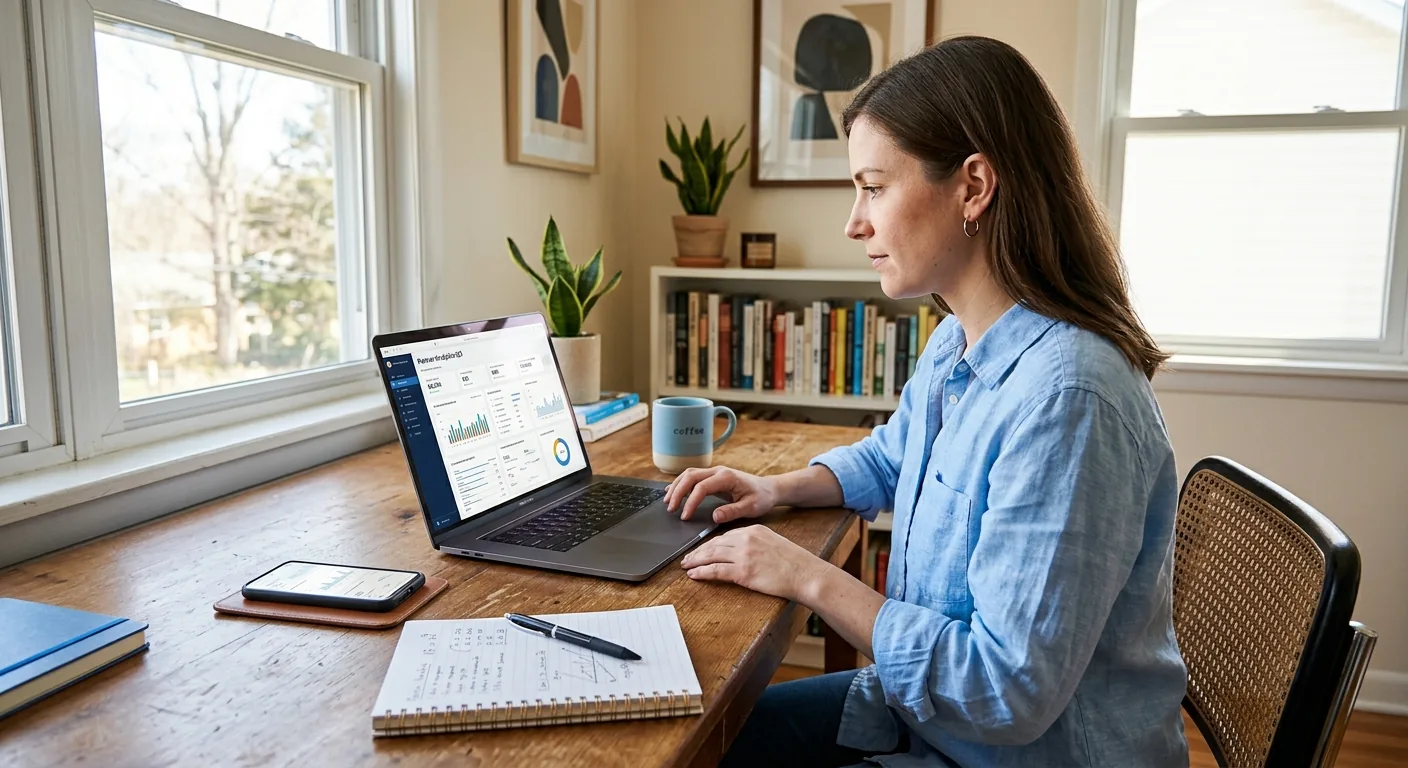 Creator working through brand collaboration opportunities