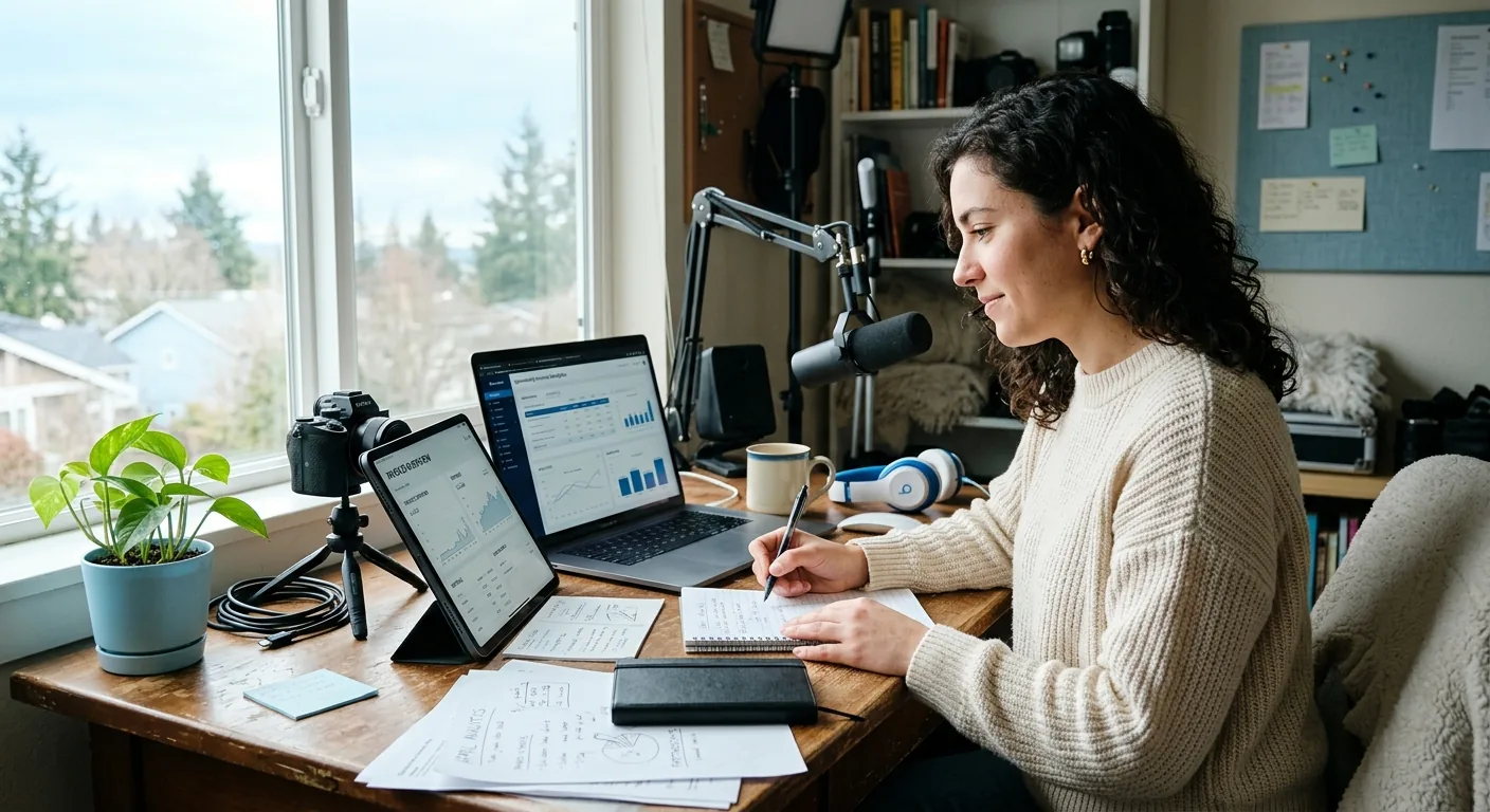 Creator working through creator sponsorship rates