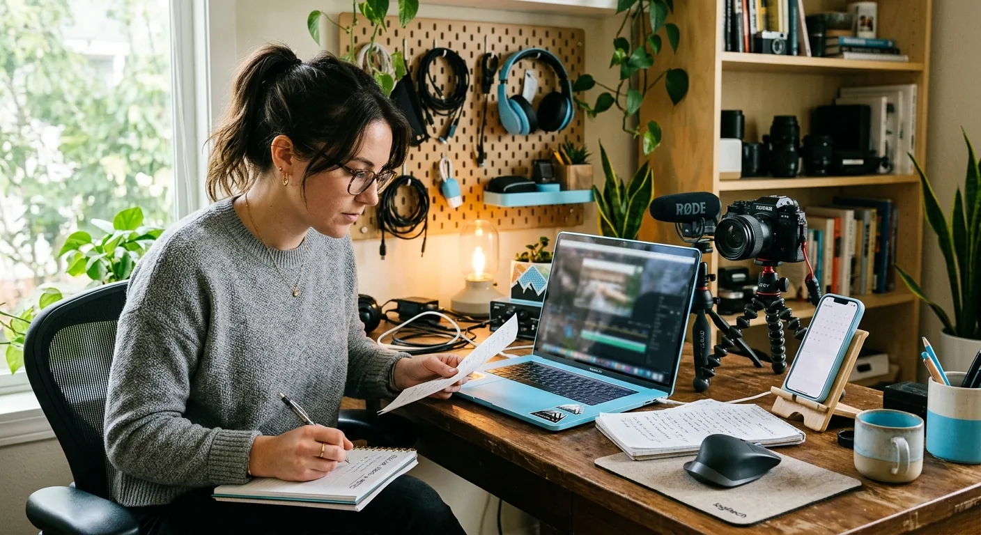 Creator working through creator sponsorship rates