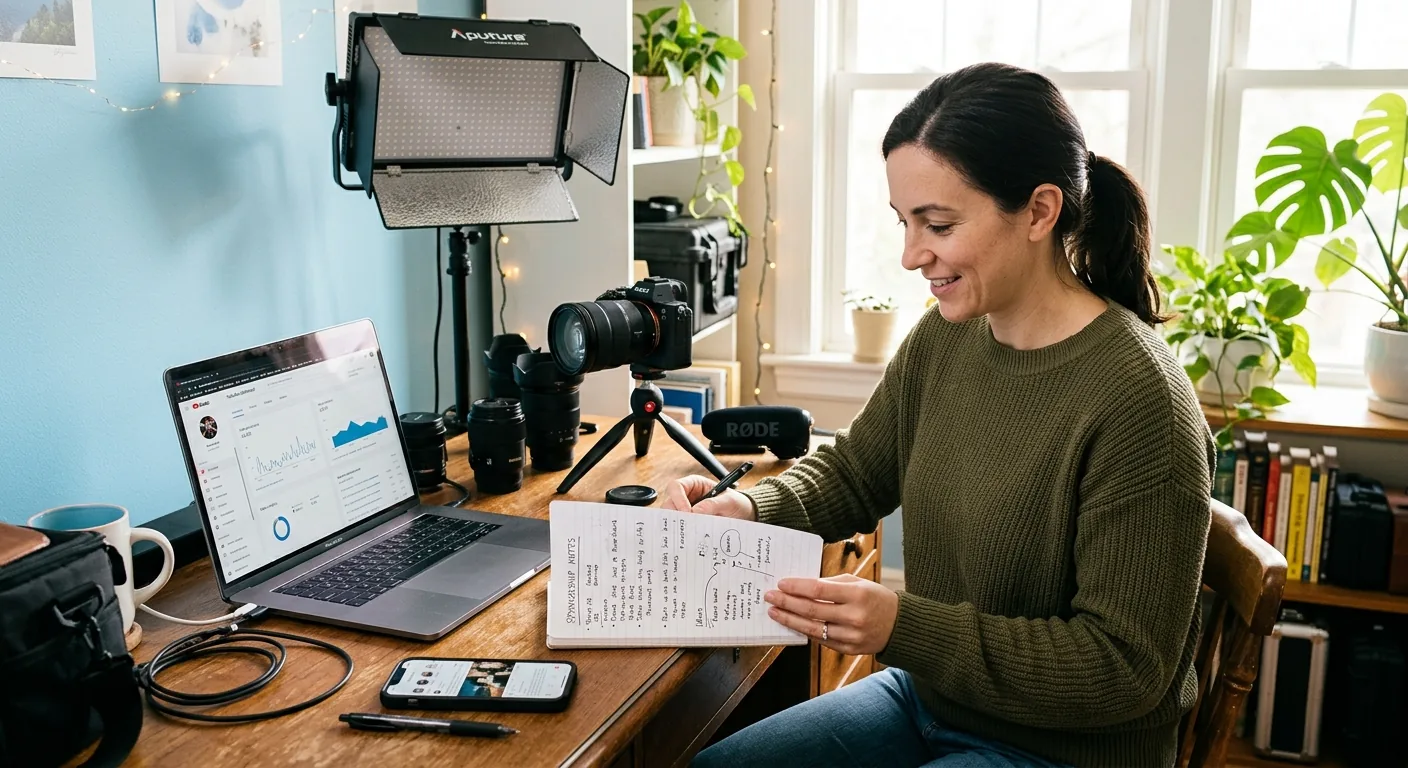 Creator working through creator sponsorship rates