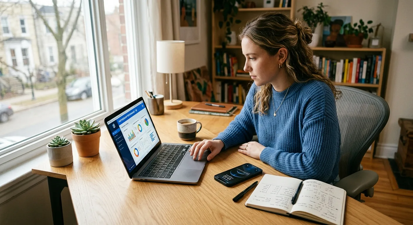 Creator working through creator brand deals
