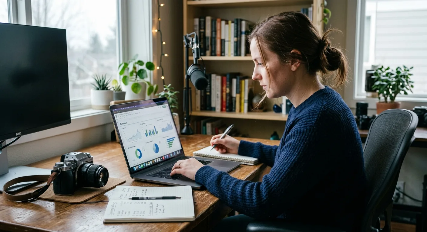Creator working through creator sponsorship rates