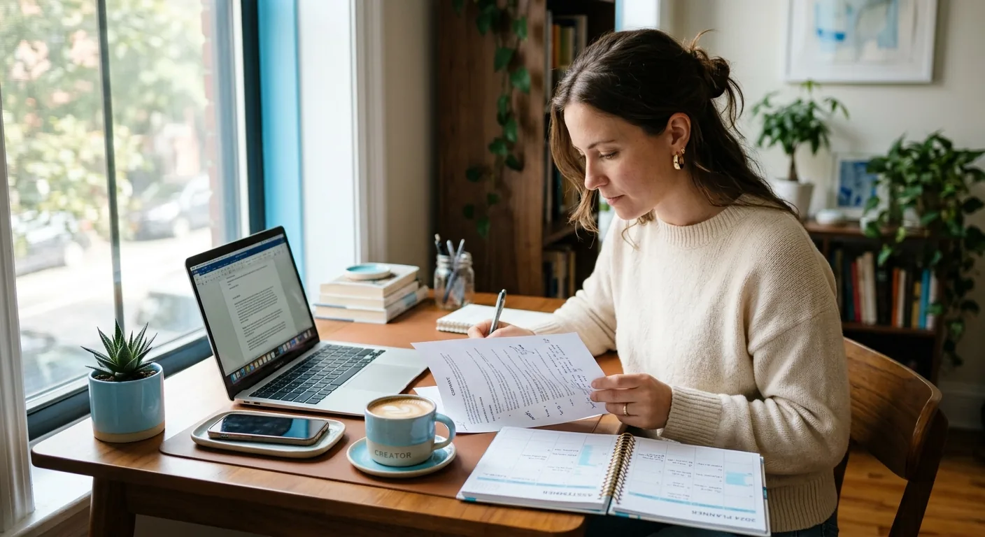 Creator working through creator deal negotiation