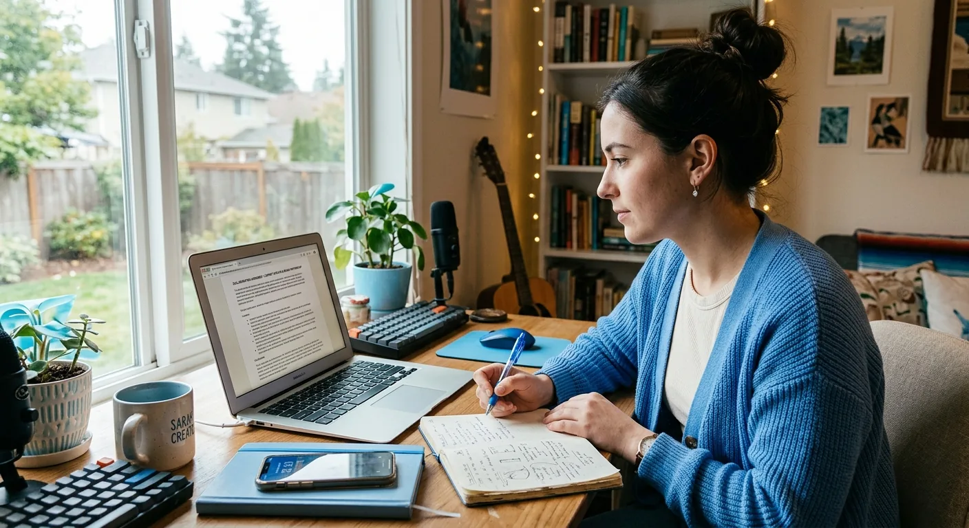 Creator working through creator deal negotiation
