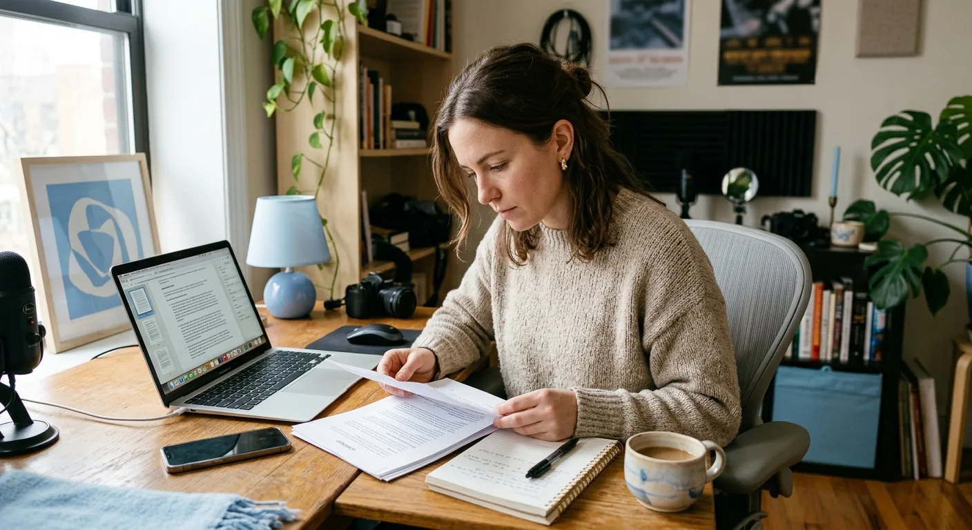 Creator working through creator deal negotiation