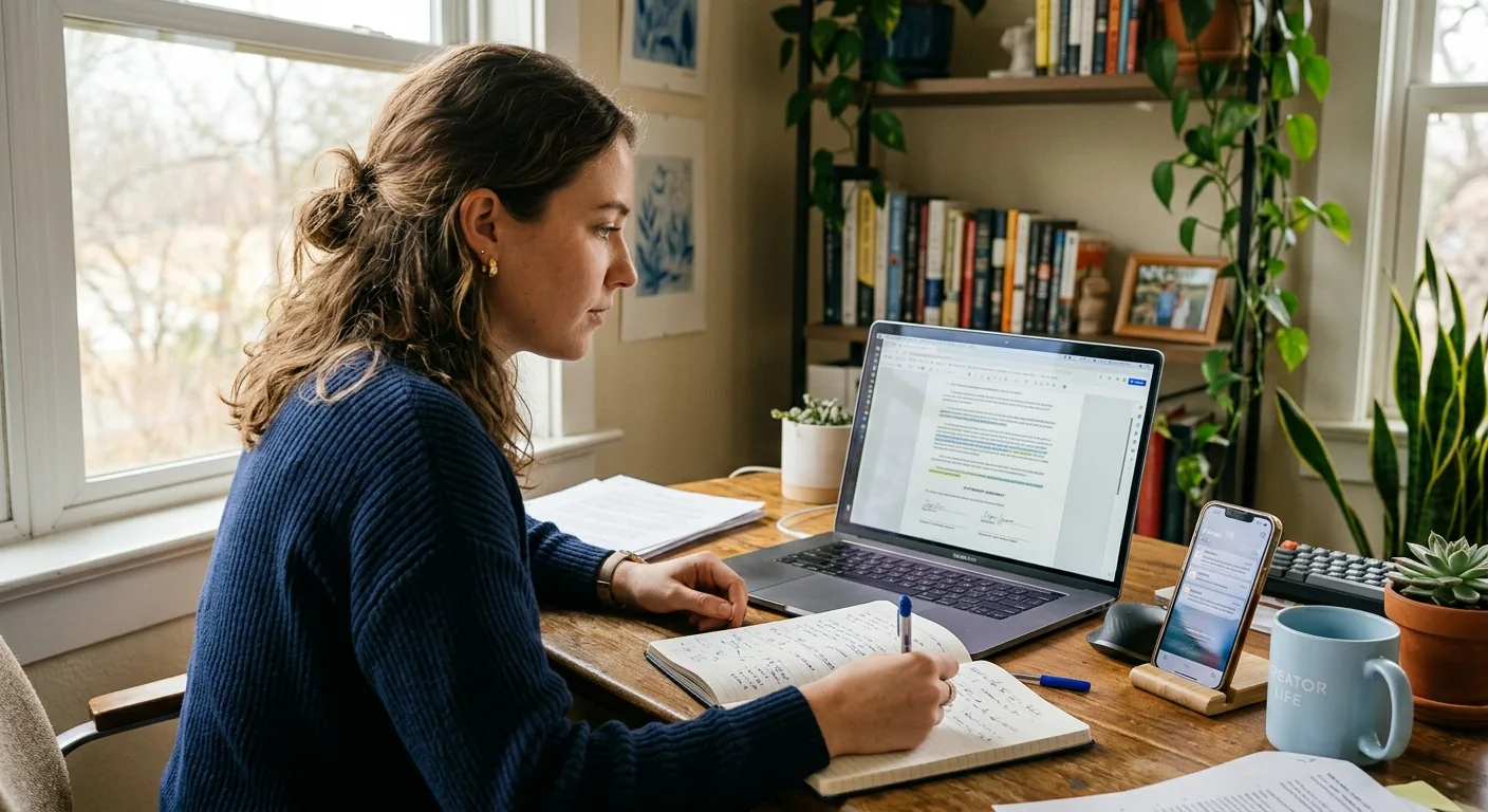 Creator working through creator deal negotiation