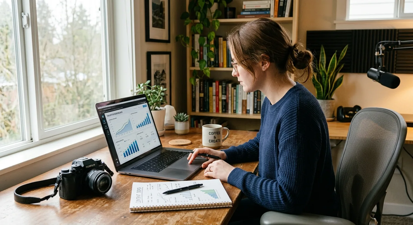 Creator working through creator account value
