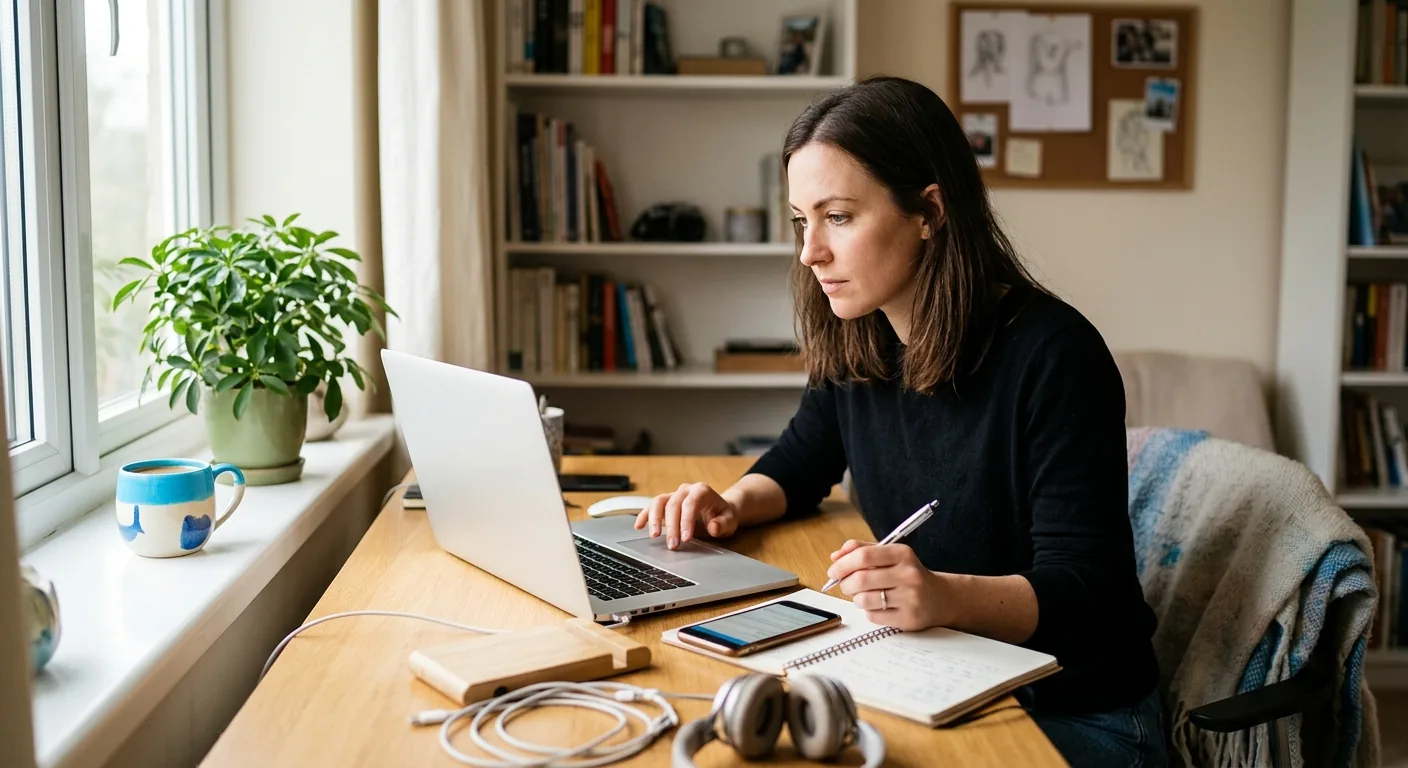 Creator working through creator brand deals