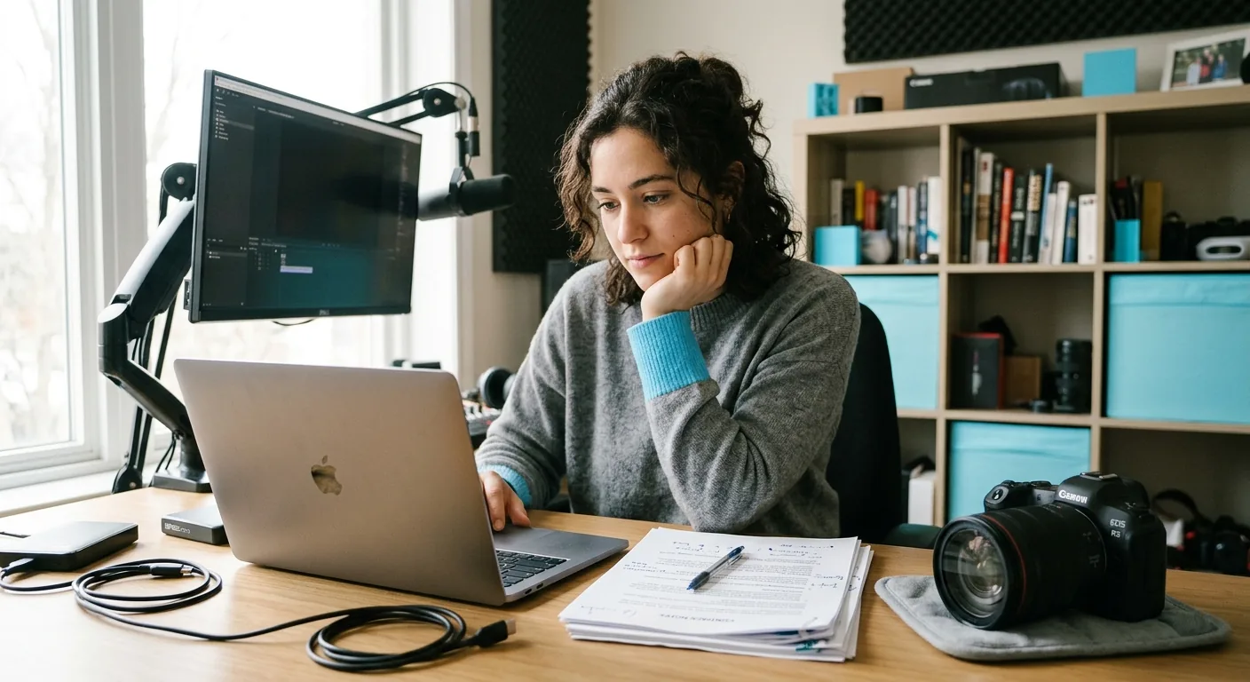 Creator working through creator deal negotiation