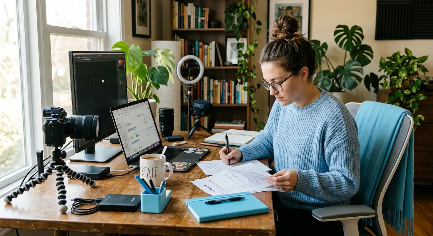 Creator working through creator deal negotiation
