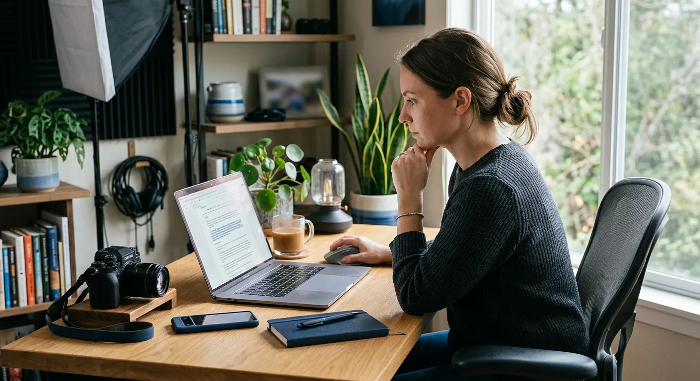 Creator working through creator deal negotiation