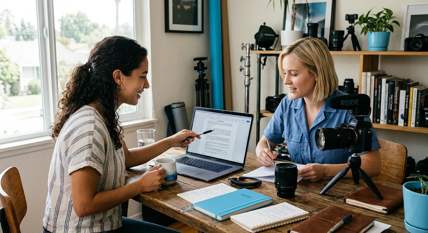 Creator working through creator deal negotiation