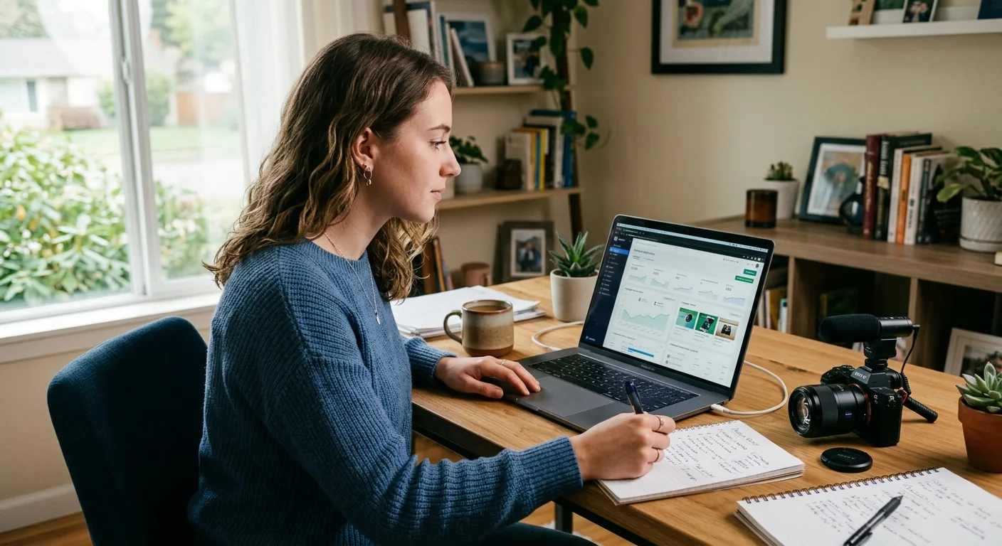 Creator working through creator sponsorship rates