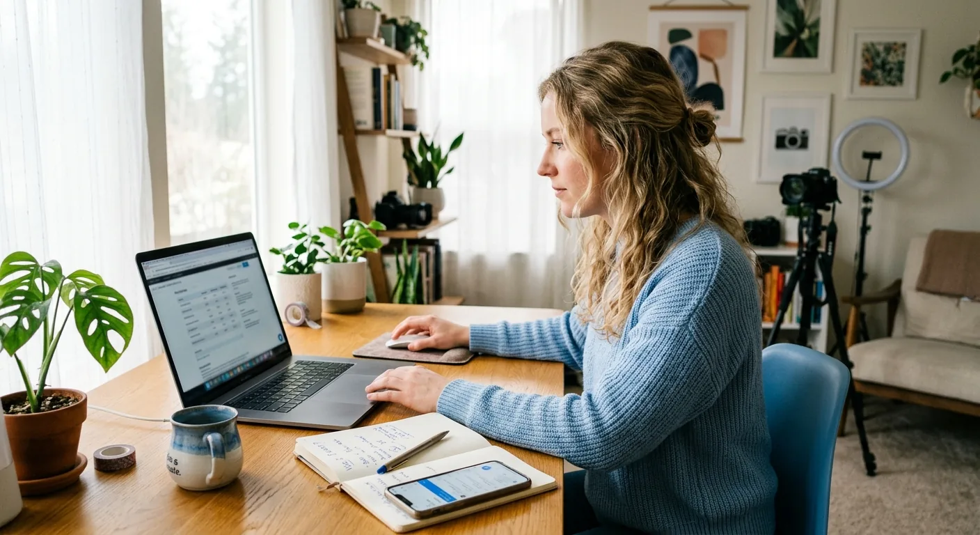 Creator working through creator sponsorship rates