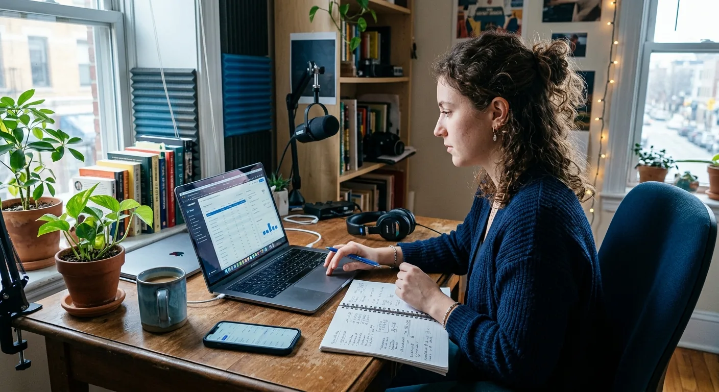 Creator working through creator sponsorship rates