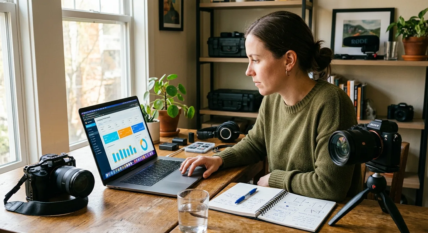 Creator working through creator sponsorship rates