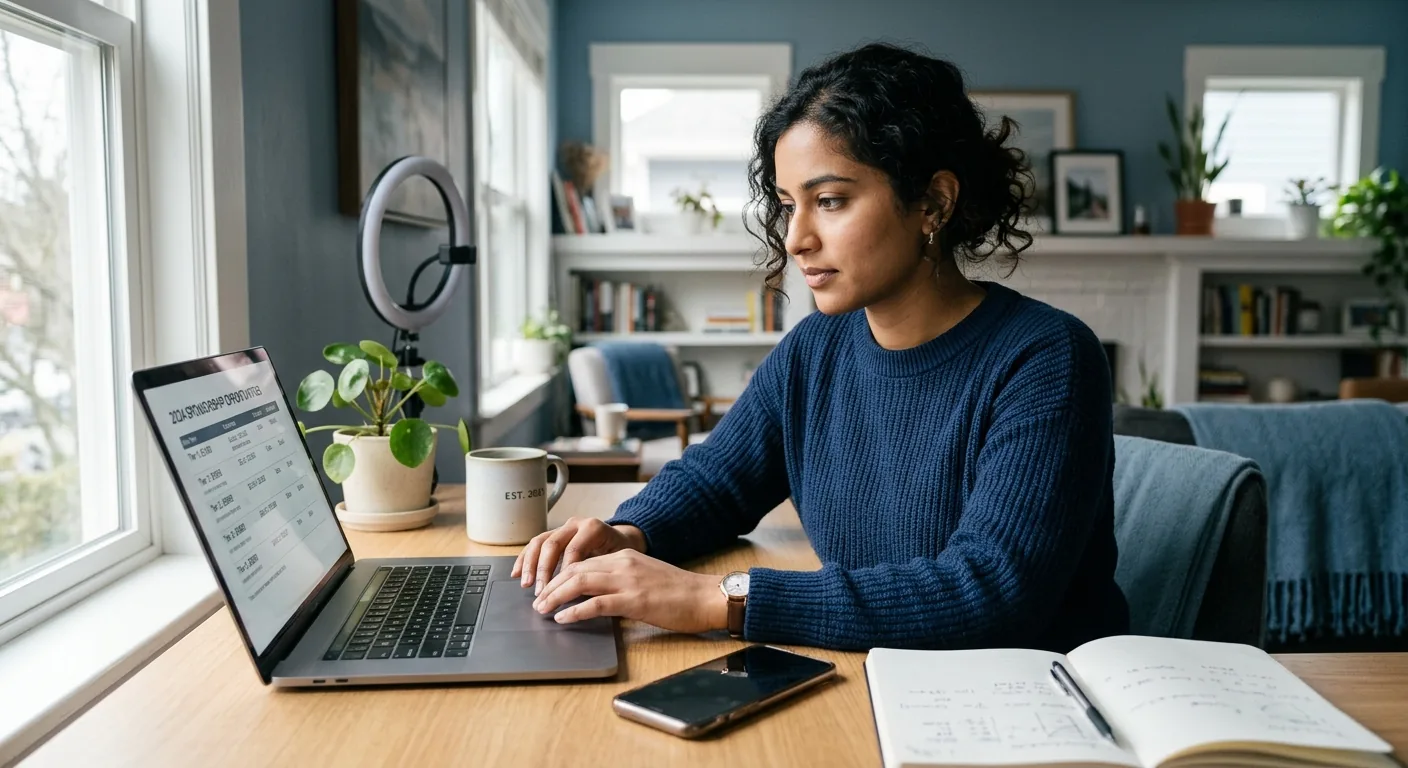 Creator working through creator sponsorship rates