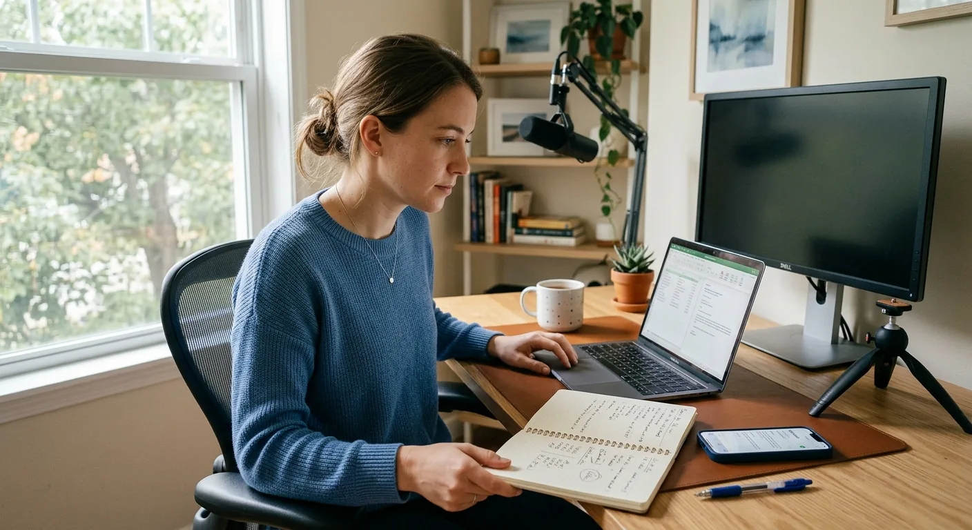 Creator working through creator sponsorship rates