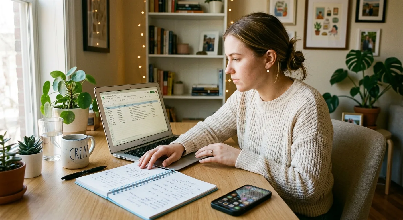 Creator working through creator sponsorship rates