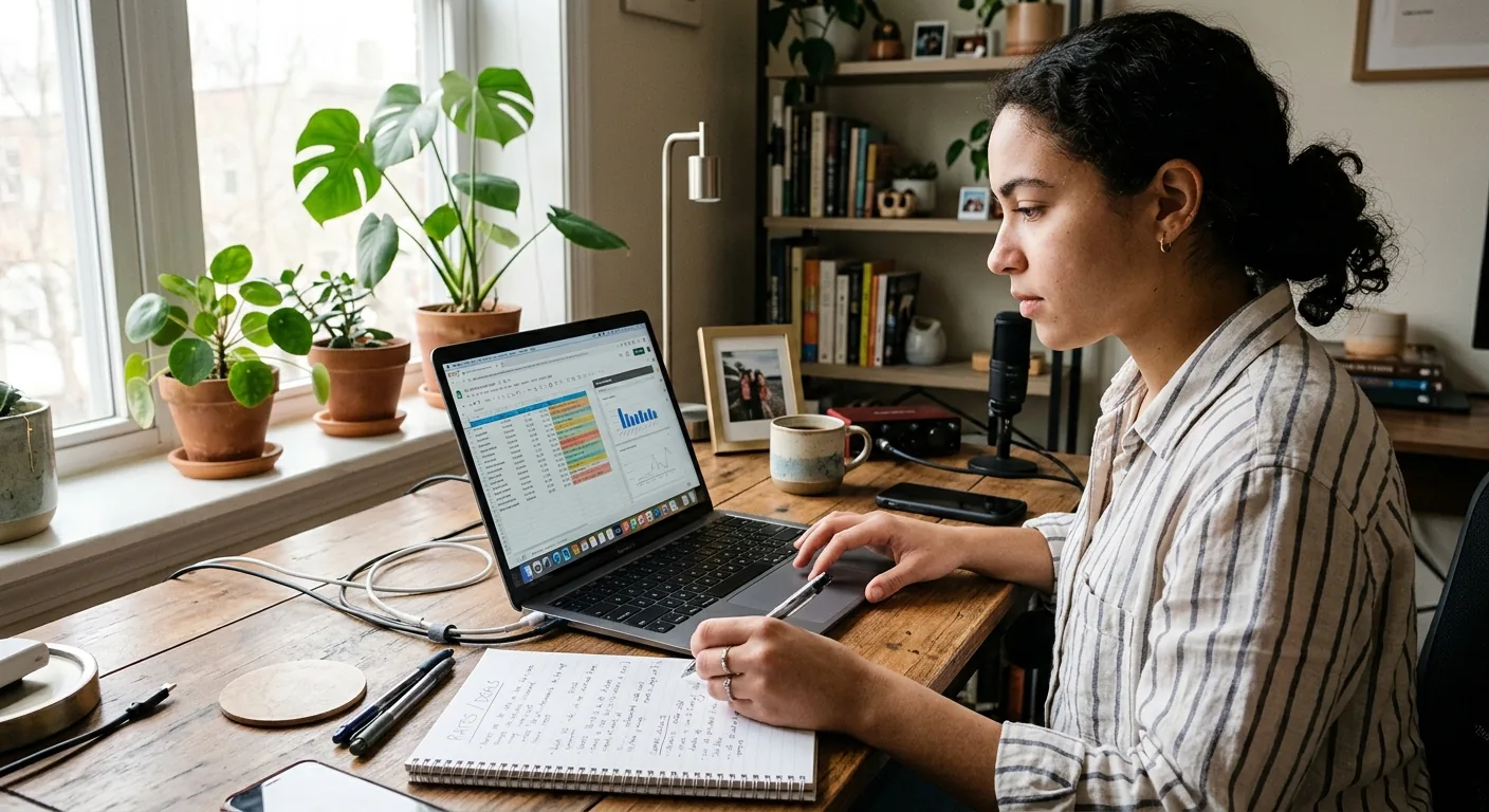 Creator working through creator sponsorship rates