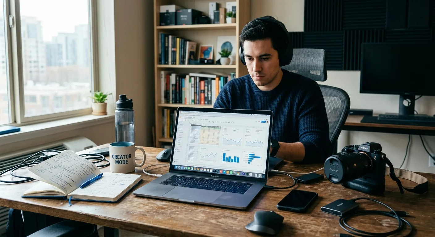 Creator working through creator account value