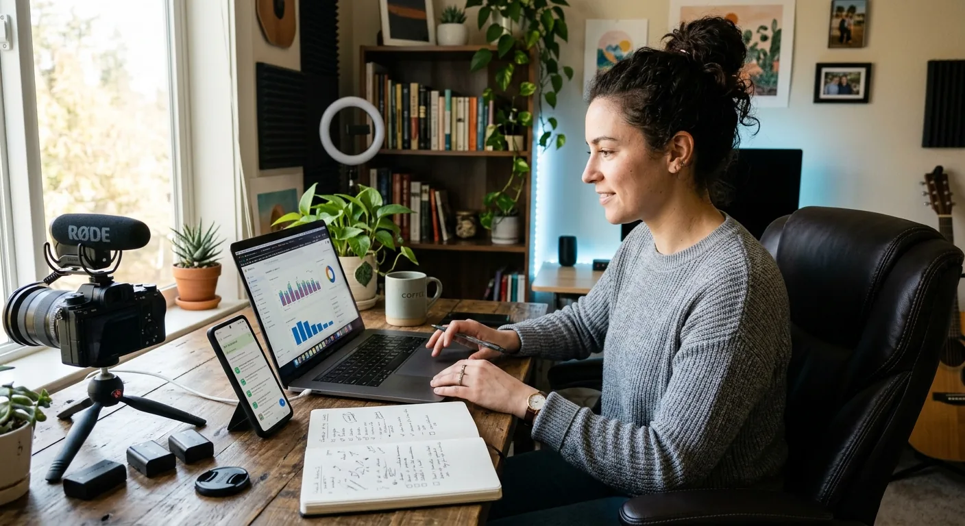 Creator working through creator account value