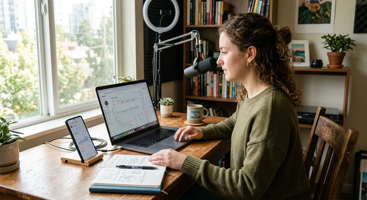 Creator working through creator account value