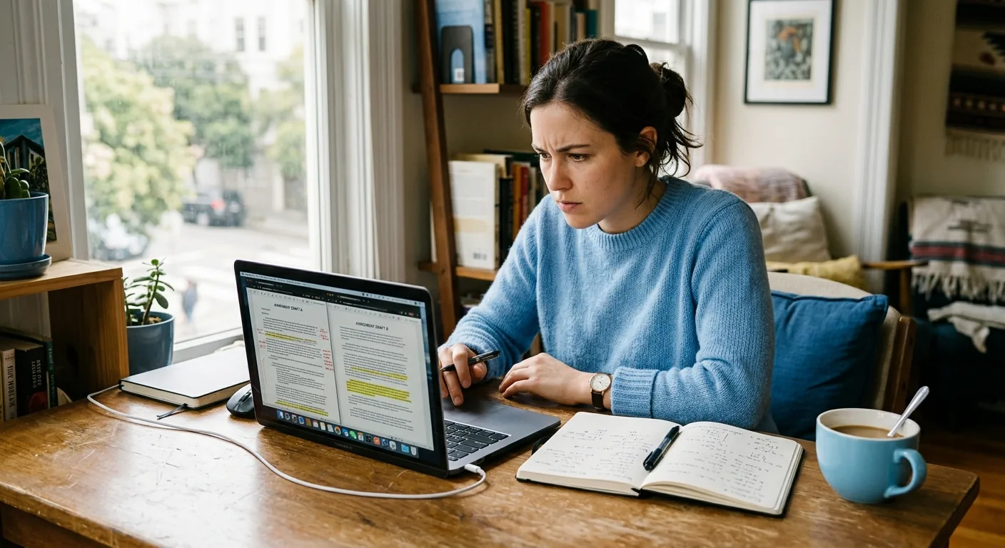 Creator working through creator deal negotiation