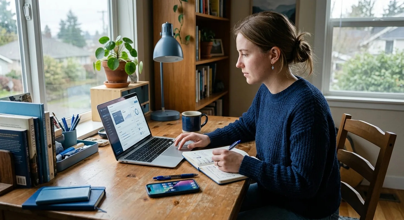 Creator working through creator business AI assistant