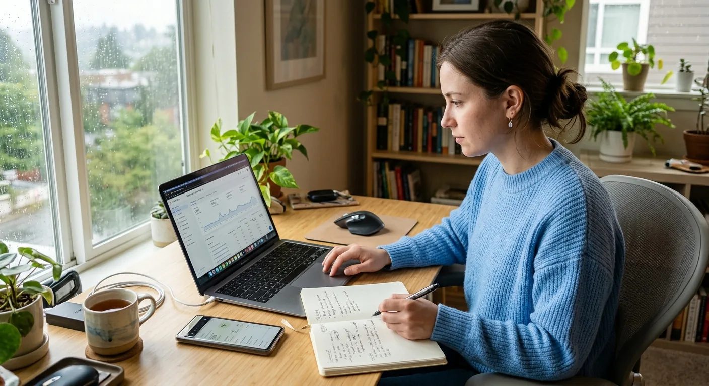 Creator working through creator brand deals