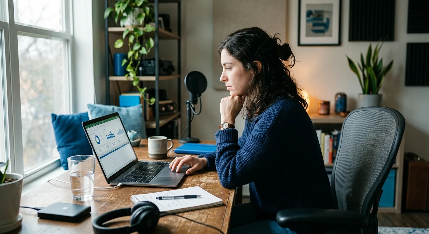 Creator working through creator sponsorship rates