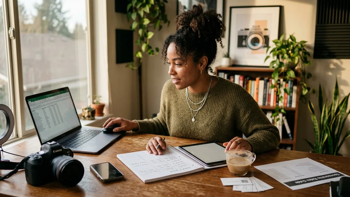 Independent creator working through set sponsorship rates as a creator — creaseed