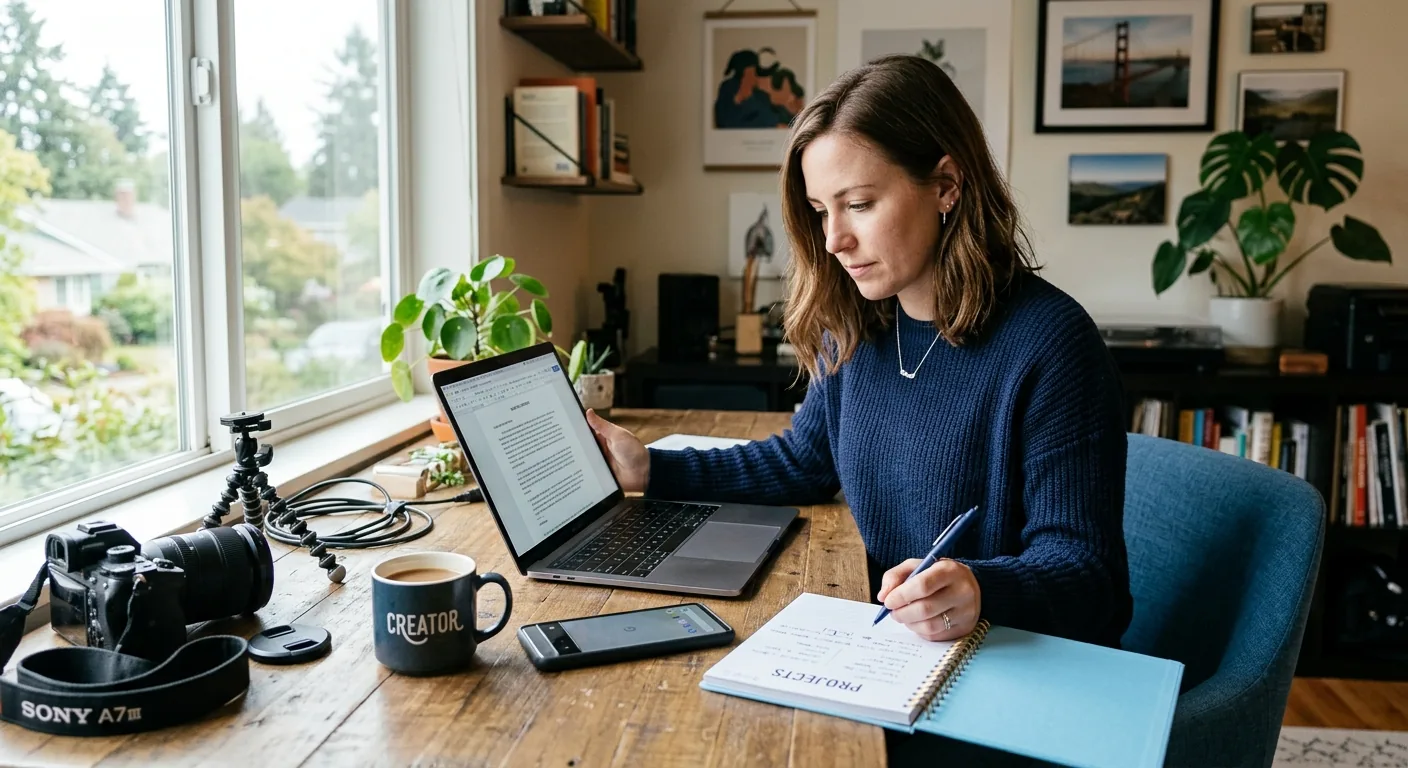 Creator working through creator deal negotiation