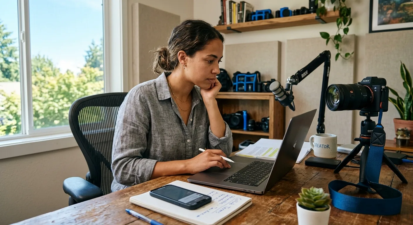 Creator working through creator deal negotiation