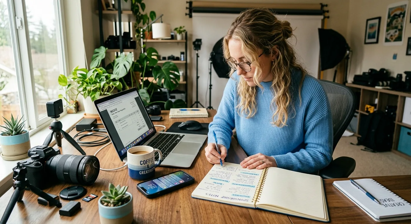 Creator working through creator deal negotiation