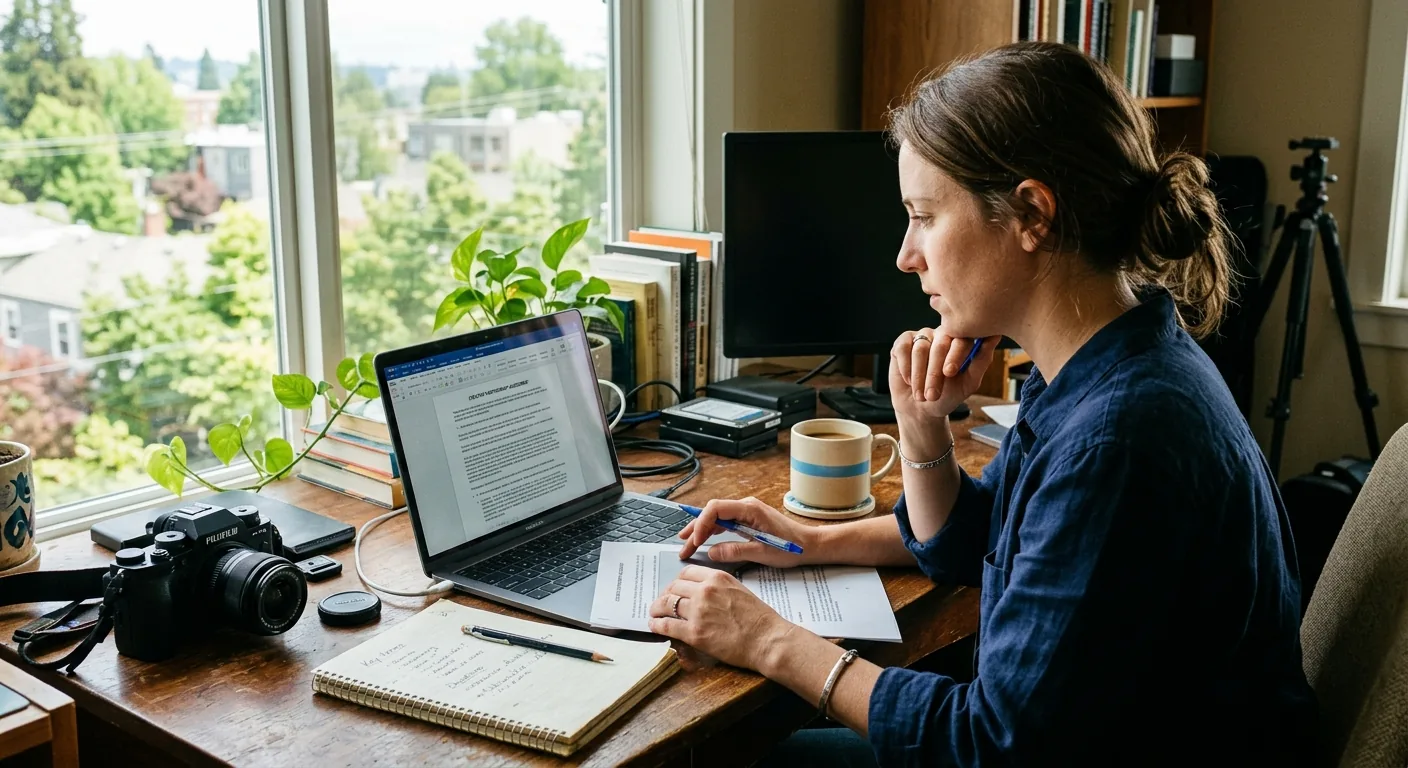 Creator working through creator deal negotiation