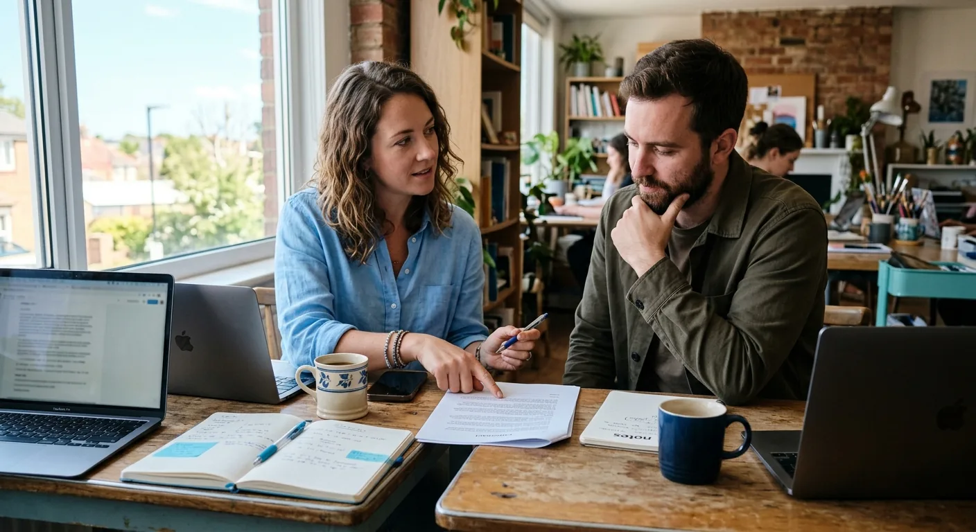Creator working through creator deal negotiation